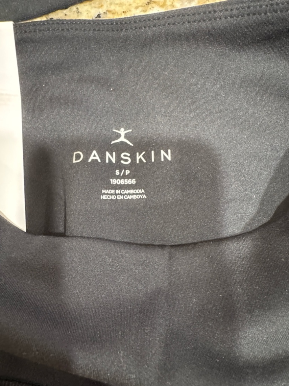 Danskin Matching Set Small NWT Black 1/4 Zip Pullover & Leggings Athletic Outfit - Picture 6 of 6